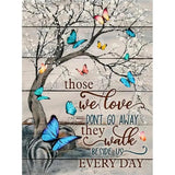 5D DIY Diamond Painting Kit Butterfly  Painting Kit for Home Wall Decor Model