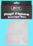 1 BCW Funko Pop Storage Box Figure Display Clear Plastic Figurine Case Vinyl Model