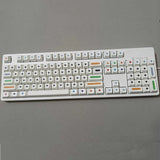 108 Keys OEM PBT Buttons Dot Keycaps Replacement For Cherry Mechanical Keyboard Model