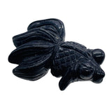 Butterfly Koi Goldstone Fish Display Statue | 1 Figurine | | 47x31x13mm | Black Model