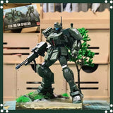 1/144 Scale Military Robot Assembly Model Kit Mecha Action Figure Plastic Toy NE Model