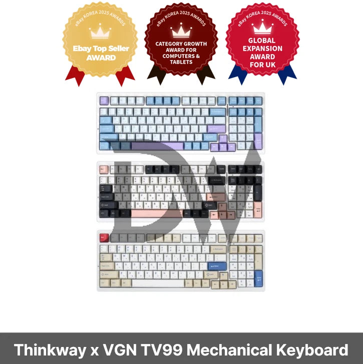 Thinkway x VGN TV99 Wireless Mechanical Keyboard 3 Colors (KR) / Express Model