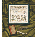 Permin counted cross stitch kit "Biedermeier II", 28x27cm, DIY, 39-7175 Model
