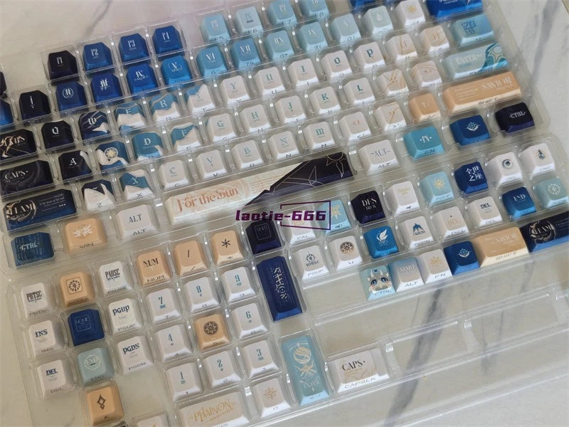 Honkai Star Rail Phainon 120 Keycaps Cherry MOA PBT Keys Dye-sub for MX Keyboard Model