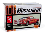 1/25 Scale Model Kit 1966 Ford Mustang GT Fastback 2+2 by AMT -Skill 2 AMT1305 Model