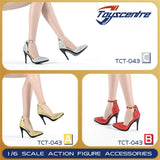 1/6 TCT-043 Female Girl Flash High Heeled Sandals Shoes Model Model