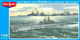 Iskra (Spark) soviet Pravda-class submarine model kit 1/350 Mikro Mir 350-035 Model