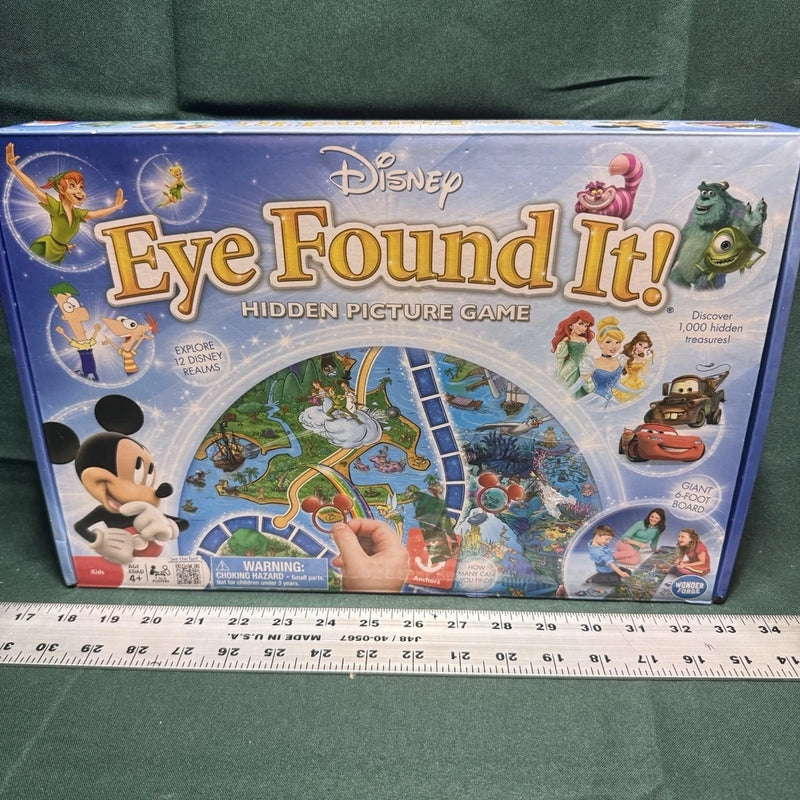 Disney Eye Found It! Hidden Picture Game Kids Fun Game 2-6 Players Ages 4+ Model
