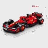 MOC Car F1 Racing Car Building Block Model Kit Toy Gift 252 Pcs Model
