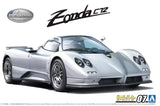 Aoshima 1/24 PAGANI ZONDA C12S 2000 Plastic Model Kit Model