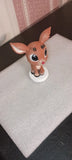 KAWAII RUDOLPH RED NOSED REINDEER RUDOLPH FIGURE-3.25"-NEW IN BOX- 2022 Model