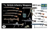 British Infantry Weapons, WW II era (Plastic model kit)  1/35 MasterBox 35109 Model