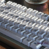 Moon Stars Theme Ceramic Keycap 118 Cherry Keycaps In Box for Cherry MX Keyboard Model