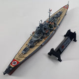 1:1000 Diecast Military Model WWII German Battleship Bismarck Warship Collection Model