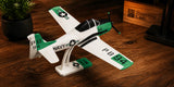 Green T-28 Trojan Navy Kit Card 3D Printed Aircraft Model Kit | Snap Fit Model