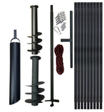 PWSAM DIY WATER WELL DRILLING KIT HAND WELL AUGER DIY  3 - 55 FT + Bailer Model