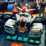 3 PCS 3D RGB Luminous Keycaps RX-78-2 Gundam Light transmission For MX Keyboard Model