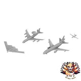 NEW Pit Road 1/700 Skywave Series US Air Force Aircraft Set 8 Plastic Model Kit Model