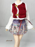 1/6 Custom Female Clothes Waistcoat Vest For 12" Action Figure  Model Model
