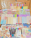 DIY-Scrapbook Kit Lot- Blank book, Paper, Tools and Accessories-(S, M, L) Model
