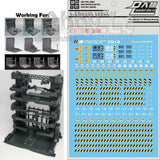 DL Model Decal for Machical Chain Case Machine Nest MS Cage MG 1/100 HG RG 1/144 Model