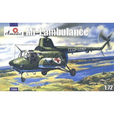 Mi-1 Ambulance Scale 1:72 Amodel AMO7284 Plastic Helicopter Model Kit Model