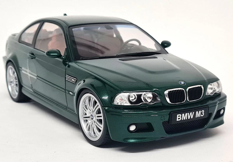 Solido 1/18 - BMW M3 E46 Oxford Green 2000 Diecast Scale model car Model