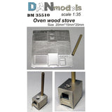 Dan Models 35510 Scale model kit 1:35 Oven Wood Stove with Hob Model