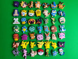 Pokemon Inspired  Shoe Charms For Crocs Anime Charms Pikachu Charms LOT Charms