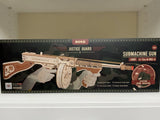 ROKR 3D Wooden Puzzle Submachine Gun LQB01 Mechanical Model Kit New Sealed Model