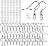 925 Sterling Silver Earring Hooks For Jewelry Making Supplies Kit 120Pcs&60pairs Model