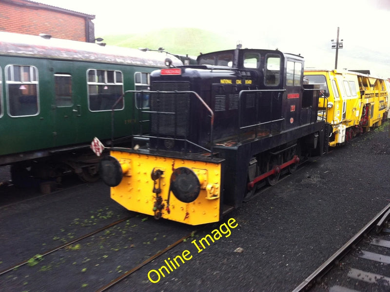 Photo 6x4 National Coal Board locomotive Basford Green On the Churnet Val c2012 Model