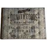 Memo Bulletin Photo Board Canvas Burlap Rustic Farmhouse Wall Display Model
