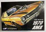 1970 AMX 1/20 Scale Model Car by MPC. KIT # MPC814/12. NEW/OPEN BOX/SEALED PARTS Model