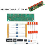 NE555+CD4017 LED Light Water DIY Kits Electronic suite Water lamp module Red Model