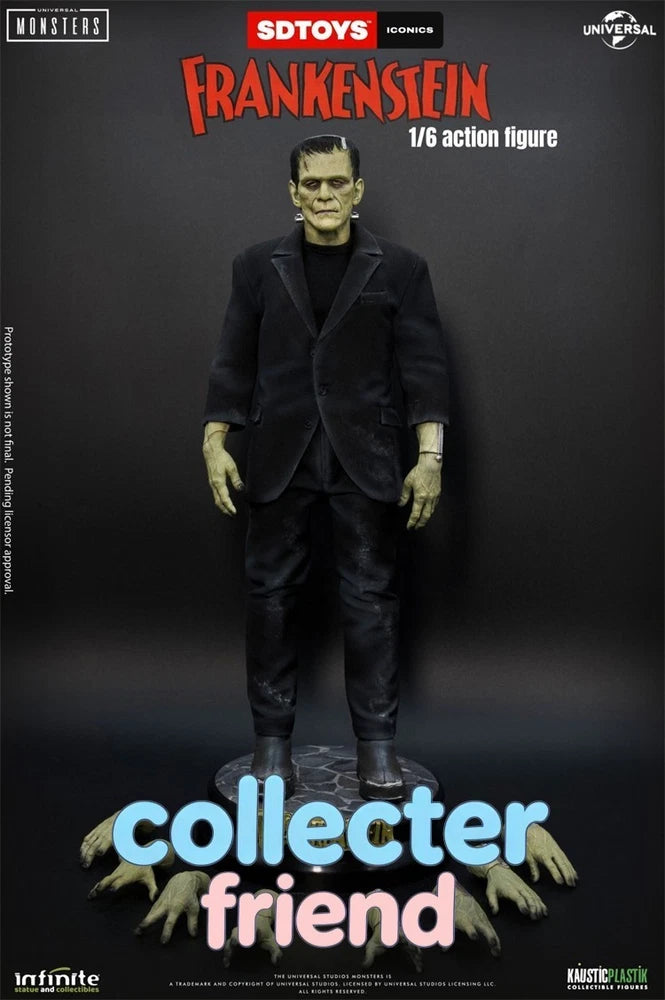 IN STOCK Infinite x Kaustic Plastik 1/6 Frankenstein Action Figure Model NEW Model