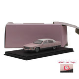 1/64 GOC 1993 Cadillac Fleetwood Brougham old version Pink Collectible Car Model Model