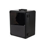 Figurine Storage Box with Handle Clear-Front Figurine Display Box Portable Model