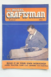 1937 The Model Craftsman August Magazine of Mechanical Hobbies M484 Model