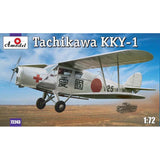 AMODEL 72243 Tachikawa KKY-1 Scale Aircraft Biplane 1/72 - Plastic model kit Model