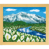Olympus counted cross stitch kit "Oze wetlands in summer ", 29,7x36,4 cm Model