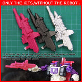 3D DIY Weapon Upgrade Kit For Earthrise Apeface Pink / Black Big Gun -5mm handle Model