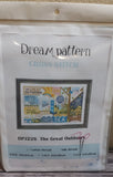 The Great Outdoors Cross Stitch Kit Weather Rainbow Needlepoint kit A4 Model