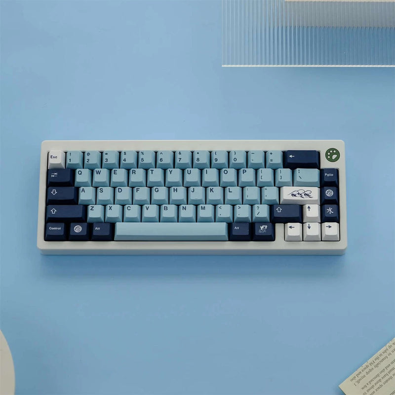 Mizu Keycap Dye Sub Cherry Profile PBT Keycap Set 129 Keys Model
