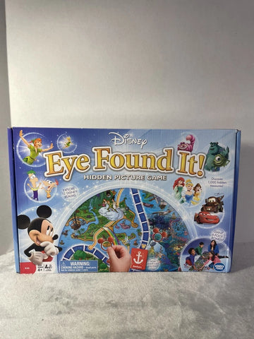 DISNEY: EYE FOUND IT!: Hidden Picture Game - Board Game - 2016 Complete! Model