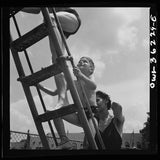Photo:Glen Echo Maryland 1943 Swimming Pool Ladder Sliding Board Model