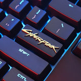 Cyberpunk 2077 Enter Keycap Zinc Alloy Key cap For CHERRY MX Mechanical Keyboard Model