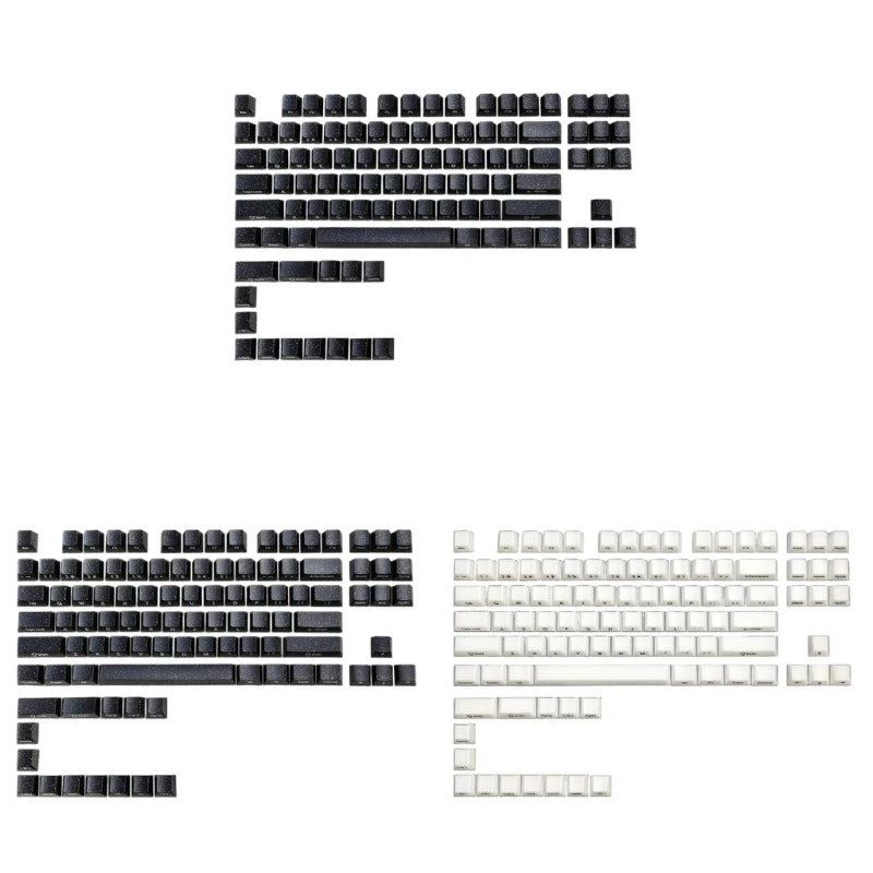 101Key Original Profile Side Printed Translucents Keycaps For Mechanical PC Model