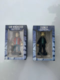 SUPERNATURAL TV SERIES Superfly Set of 2 Vinyl Sam & Crowley Display Figurines Model