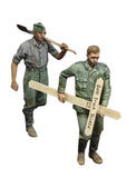 1/35 WW2 Military Infantry Soldiers RESIN FIGURE MODEL KIT Unassembled Unpainted Model